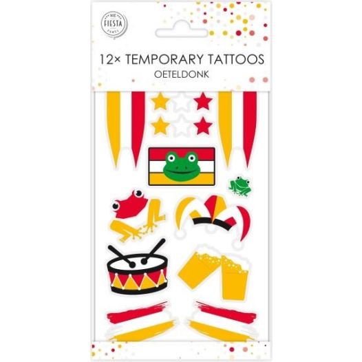 Tattoo Oeteldonk 12 stuks