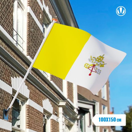 Vlag Vaticaanstad 100x150