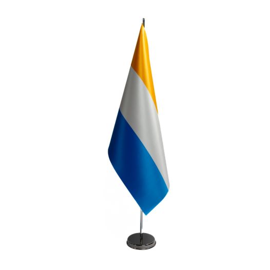 Luxe Prinsenvlag 100x150cm | Satijn