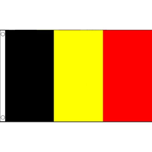 Belgische vlag balkonvlag 200x300cm