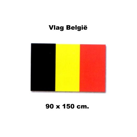 Vlag Belgie 90x150cm Best Value