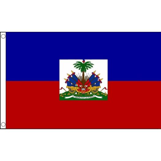 Vlag Haiti met wapen 90x150 Best Value