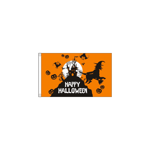 Vlag Happy Halloween vlag 60x90cm Sint Maarten