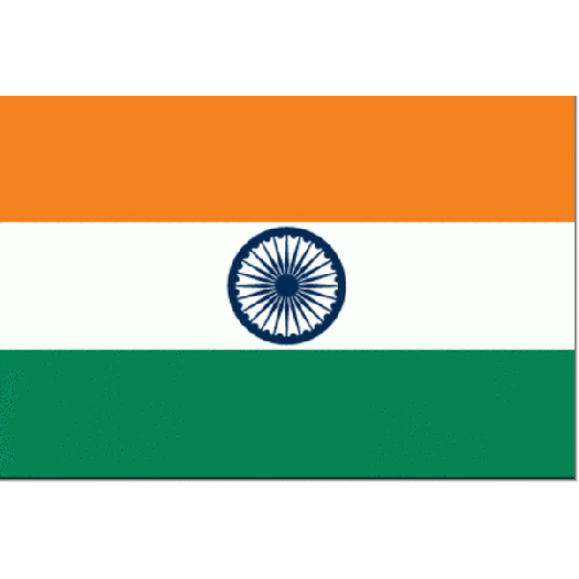 vlag India 30x45cm | Indiase vlaggen