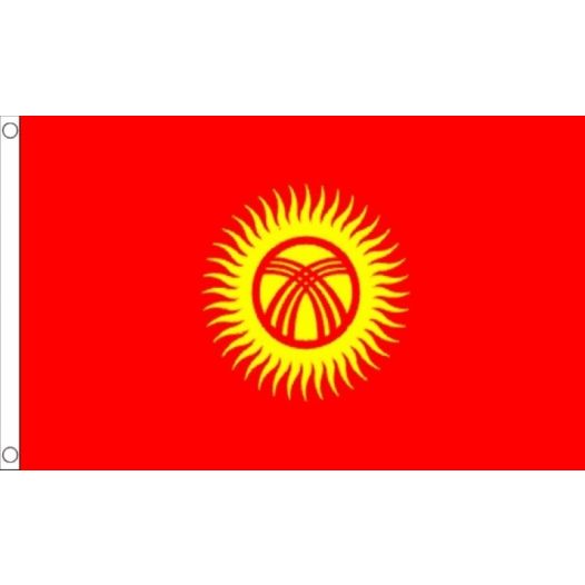 Vlag Kirgizië 60x90cm