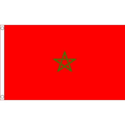 Vlag Marokko 90x150cm Marrokaanse vlaggen goedkoop kopen