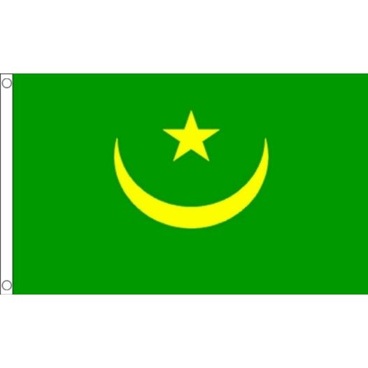 Vlag oud Mauritanië | Mauritaanse vlaggen 90x150cm Best Value