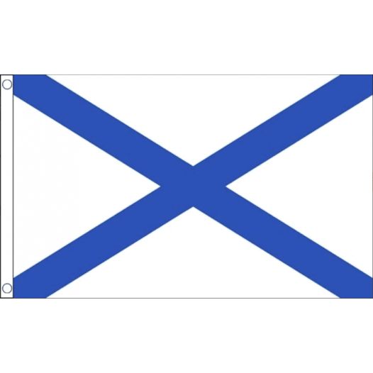 Vlag Russchische Marine 90x150cm Rusland