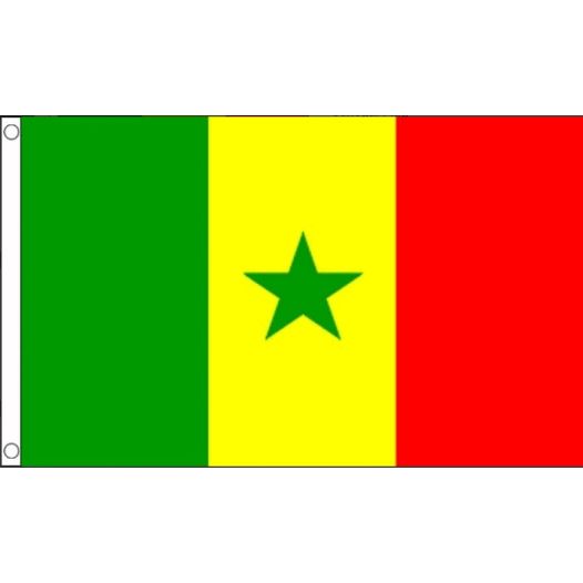 Vlag Senegal 90x150 cm