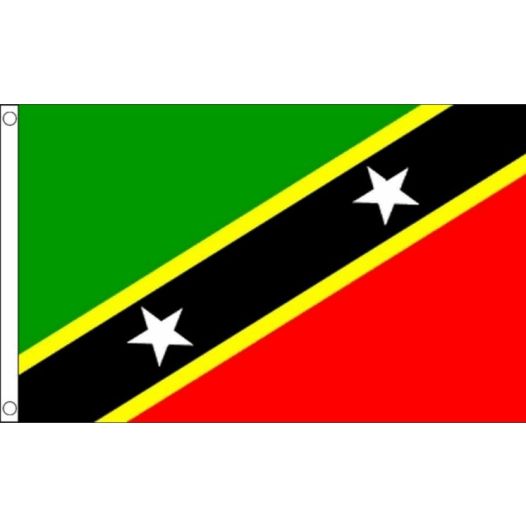 vlag saint kitts en nevis 90x150cm best value