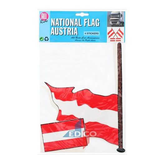 Stickers vlag Oostenrijk