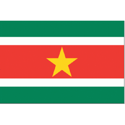 vlag Suriname | Surinaamse vlaggen spunpoly 150x225cm
