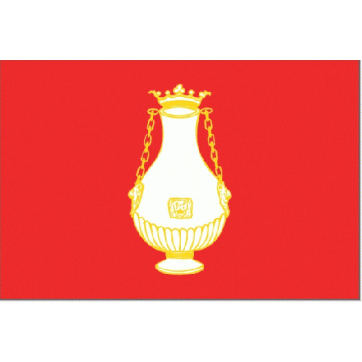 Vlag gemeente Vlissingen 30x45cm | Vlissingse vlaggen bootvlag