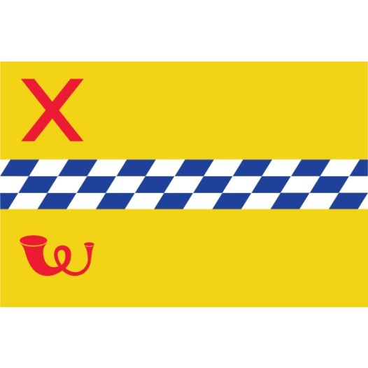 Vlag gemeente Woerden 30x45cm
