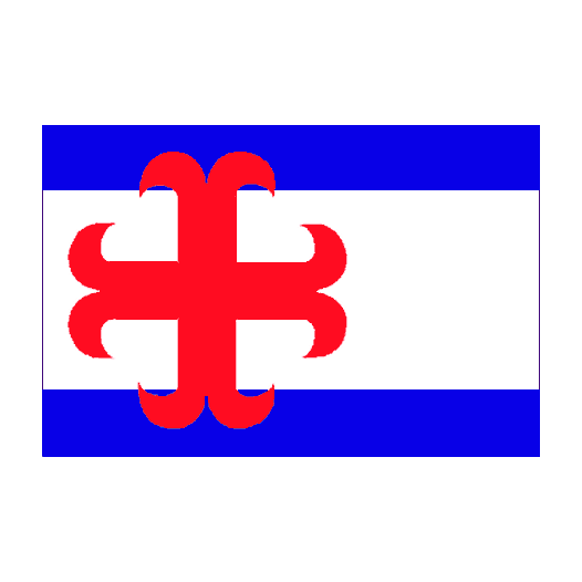 Vlag gemeente Zutphen 20x30cm | Zutphense vlaggen vlaggetje