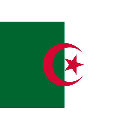 Vlag Algerije 225x350cm