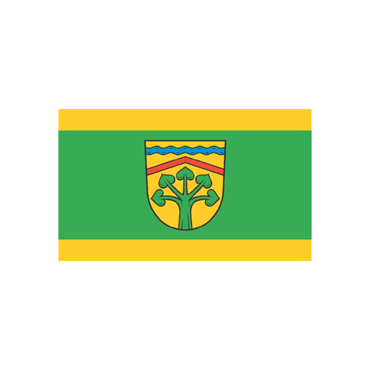 Vlag Blankenfelde 150x225cm