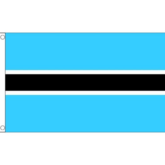 Botswaanse vlag van Botswana 90x150cm Best Value 