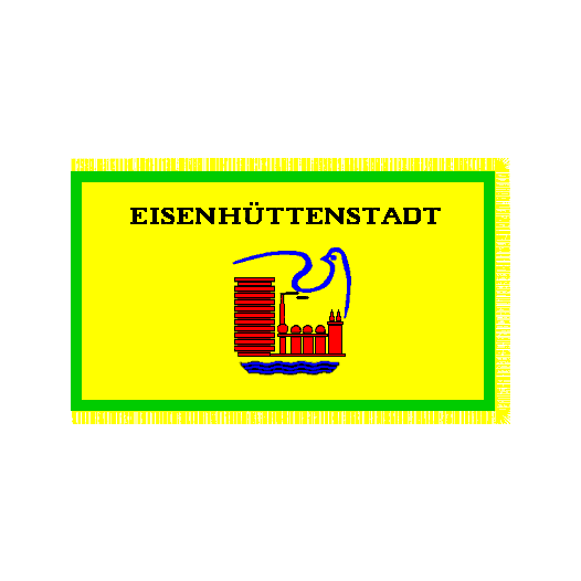 Vlag Eisenhüttenstadt 150x225cm