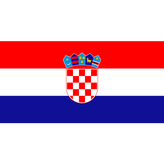Vlag Kroatie 300x450cm