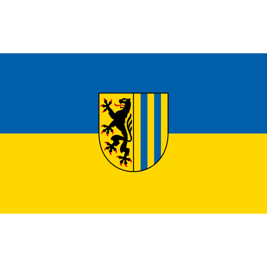 Vlag Leipzig 100x150cm