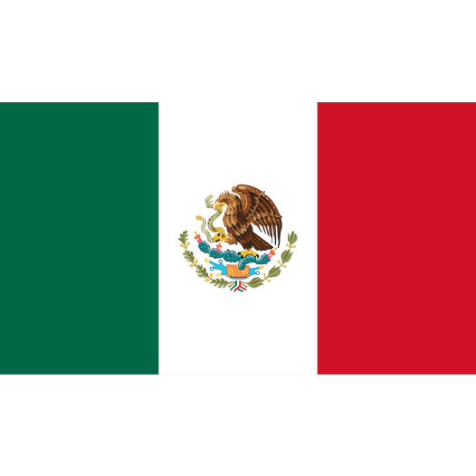 Vlag Mexico 300x450cm