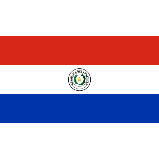 Vlag Paraguay 225x350 cm
