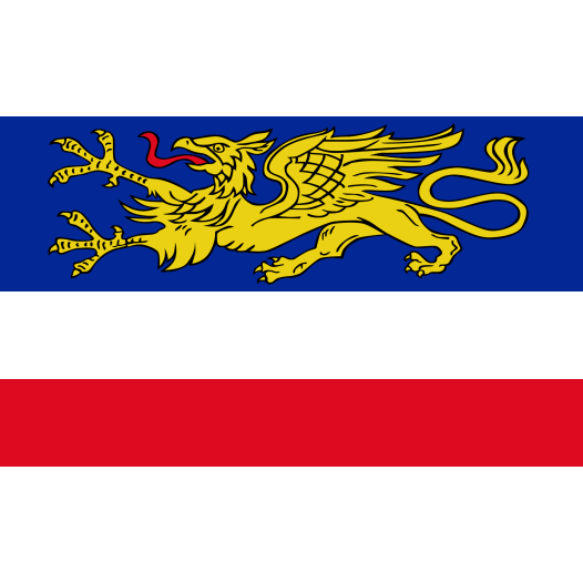 Vlag Rostock 100x150cm