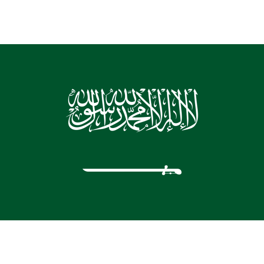 Vlag Saoedi-Arabië 225x350cm