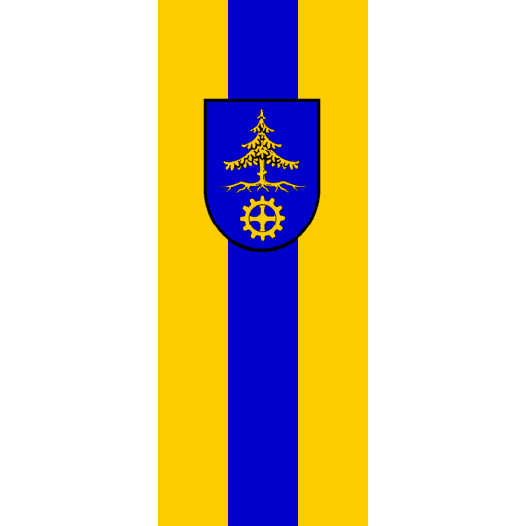 Vlag Waldkraiburg 200x300cm