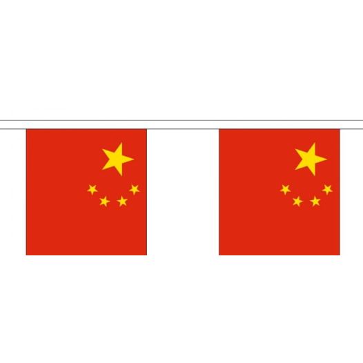 Vlaggenlijn China Chineese vlaggenlijn 3m