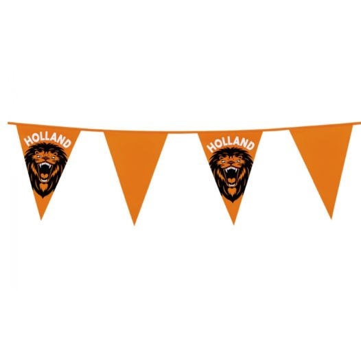 vlaggenlijn Holland Oranje met Leeuw
