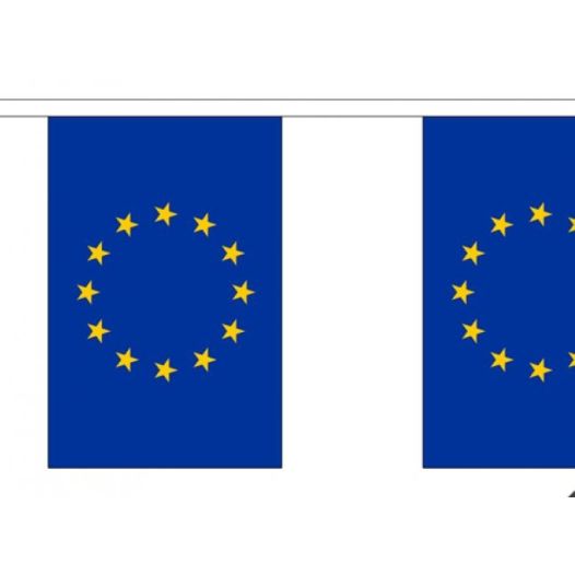 Vlaggenlijn Europese Unie 9m 