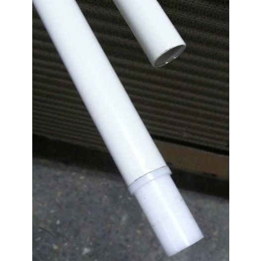 Tweedelige vlaggenstok aluminium 300cm