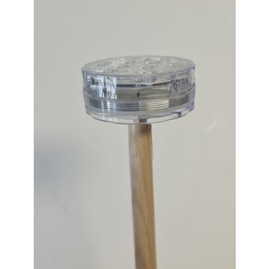 Vlaggenstok met Led Lamp voor op een bootje dinghy 80cm