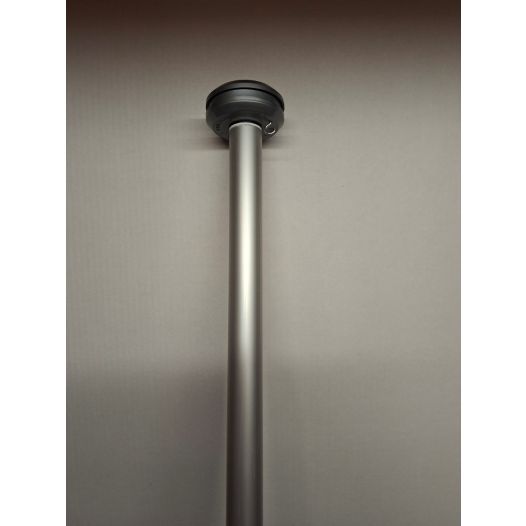 Vlaggenstok Aluminium 200cm -zilver kleurig