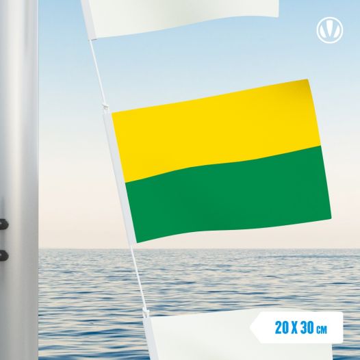 Vlag gemeente Den Haag | Haagse vlaggen 20x30cm bootvlag

