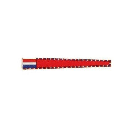 Vleugel Rood lengte 100cm