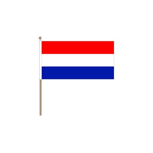 Zwaaivlag Rood Wit Blauw Nederland zwaaivlaggen Nederlandse 30x45cm luxe