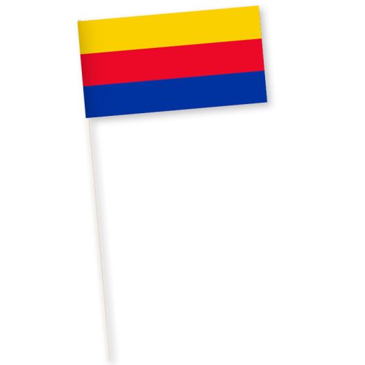 Zwaaivlag provincie Noord-Holland 11x21cm
