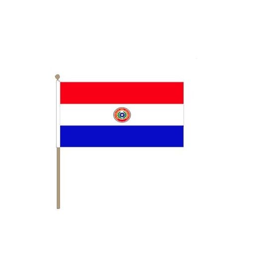 Zwaaivlag Paraguay 15x22cm