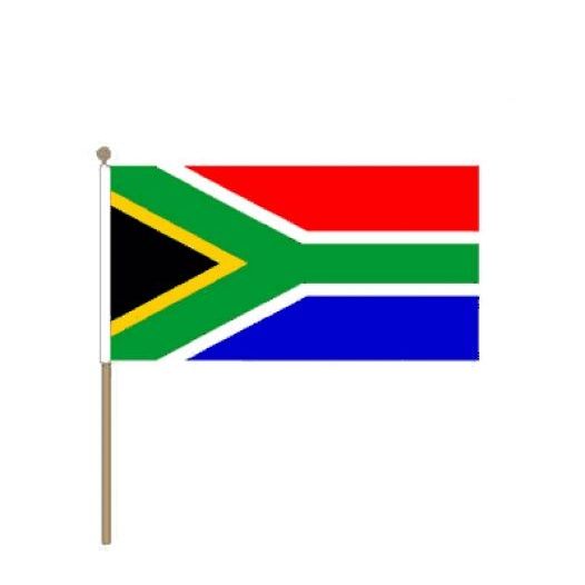 Zwaaivlag Zuid-Afrika 15x22,5cm | stof