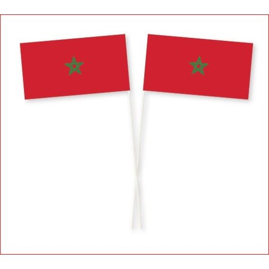Zwaaivlag Marokko Marokkaanse zwaaivlaggetjes kopen