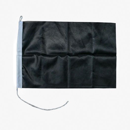 Zwarte vlag 70x100cm, vlaggen zwart