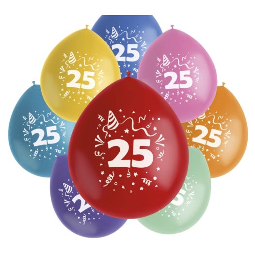 25 jaar ballonnen