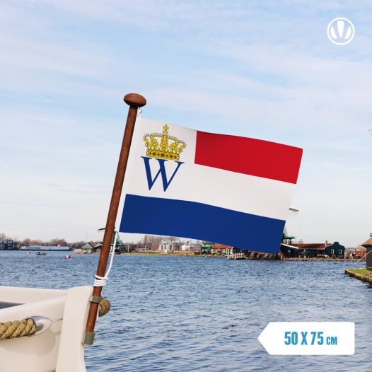 Nederlandse Watersport Vlag 50x75cm