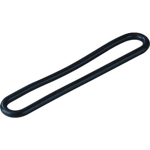 TIR spanrubber 250mm kleur zwart