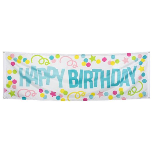 Banner Happy Birthday