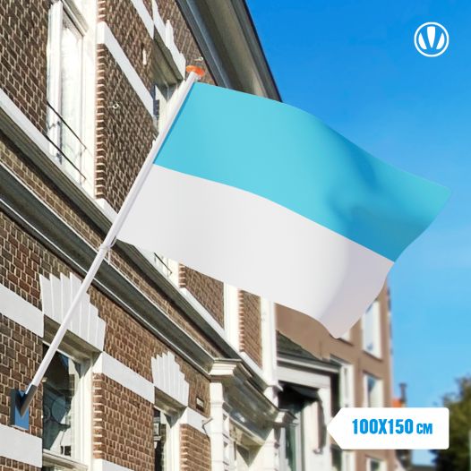 Blauw witte vlag 100x150cm Mariavlag