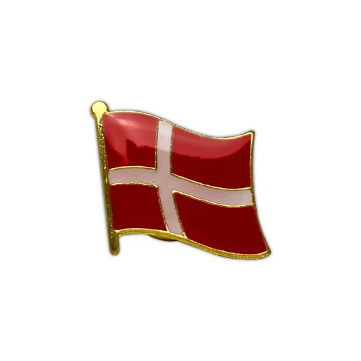 Broche / Speldje vlag Denemarken